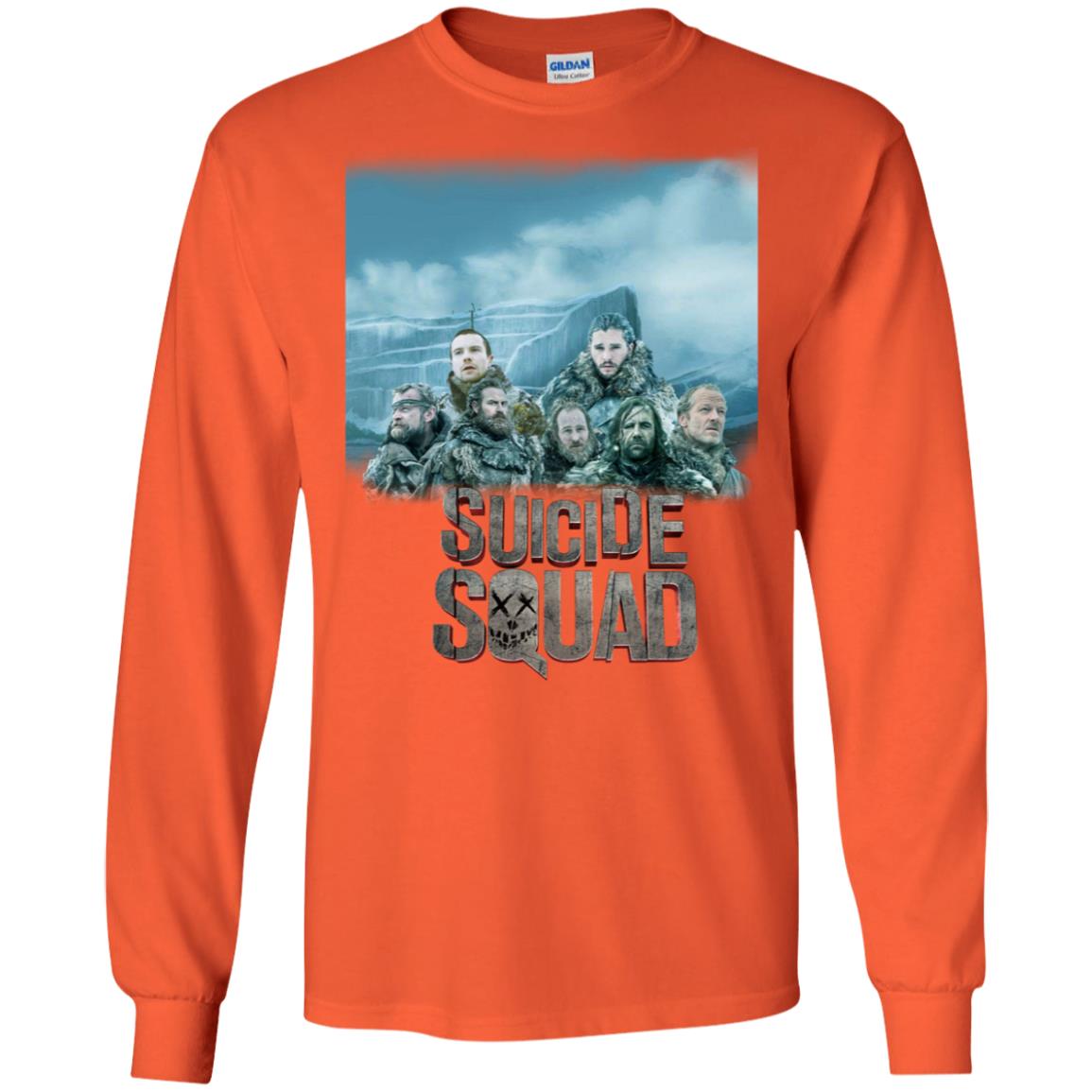 Suicide Squad Game Of Thrones Version T-shirt Orange