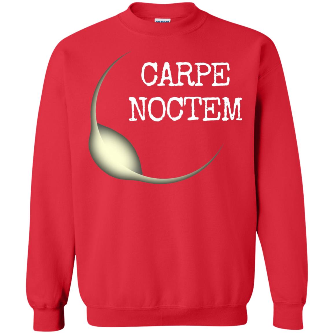 Carpe Noctem Lunar Eclipse T Shirt Red