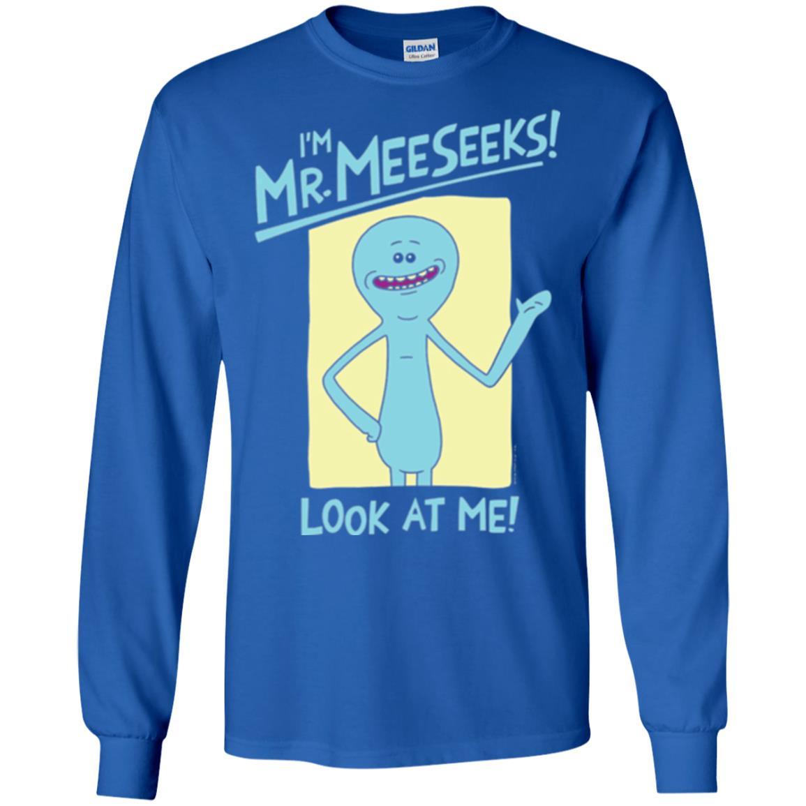 Film T-shirt I'm Mr. Meeseeks Look At Me Royal