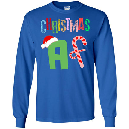 Chrismas Af X-mas Gift Shirt For Mens Or Womens Royal
