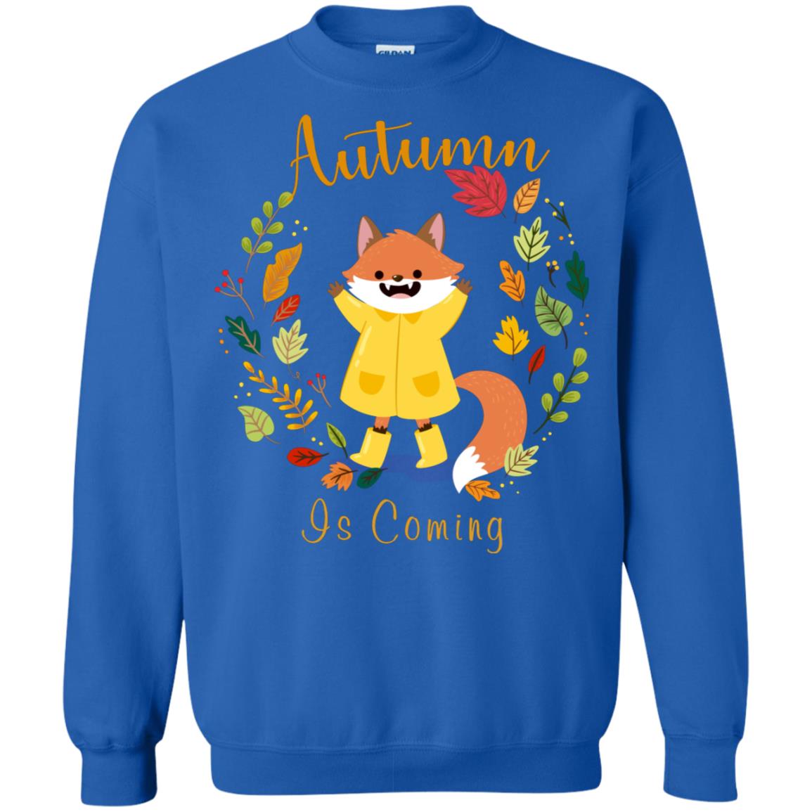 Autumn Is Coming Shirt Royal