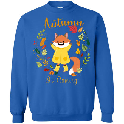 Autumn Is Coming Shirt Royal