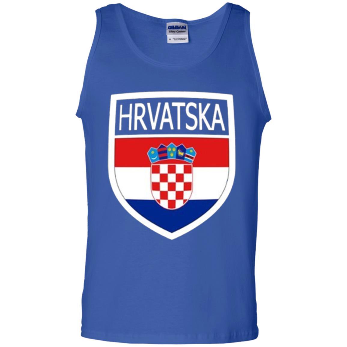 Croatia Shield T-shirt Hrvatska Patch Croatian Flag Badge Royal