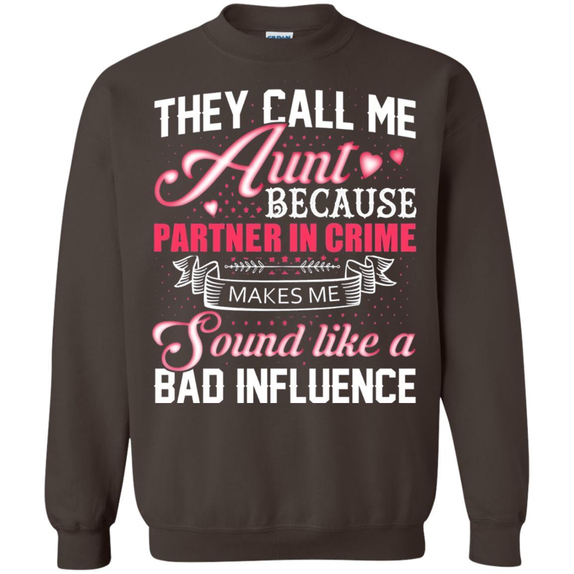 Aunt T-shirt They Call Me Aunt Dark Chocolate