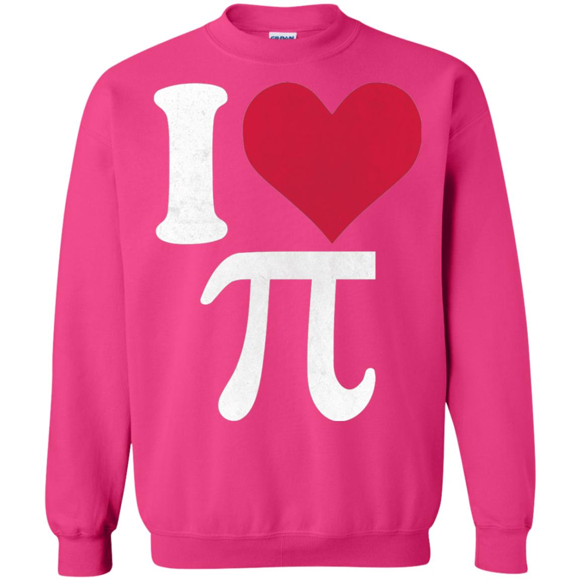 I Love Pi Vintage Retro Pi Day T-shirt Heliconia