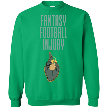 Gamer T-shirt Fantasy Football Injury Irish Green
