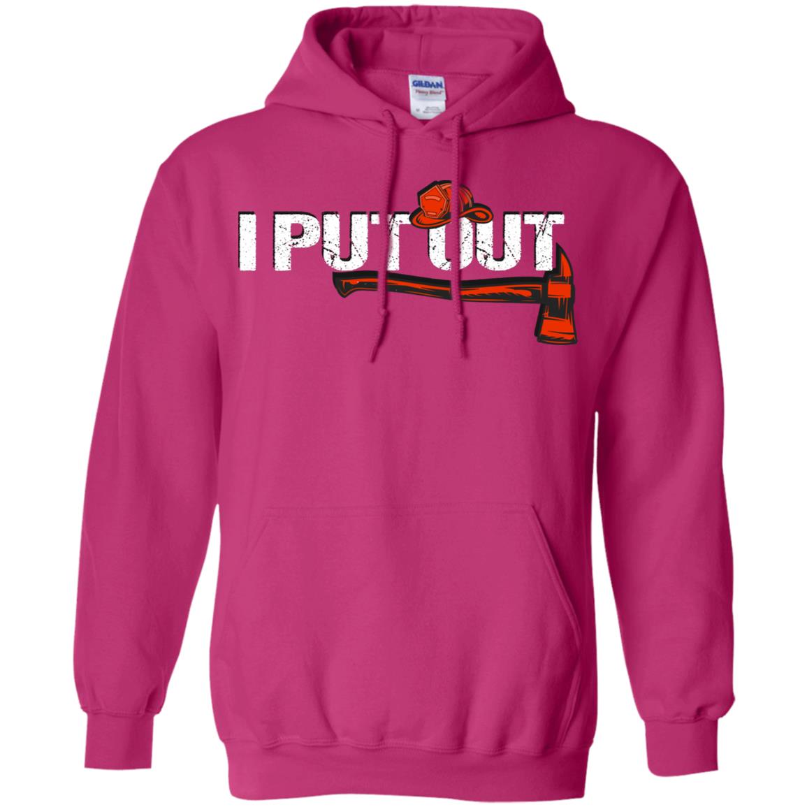 I Put Out Firefighter Gift Shirt For Mens Heliconia