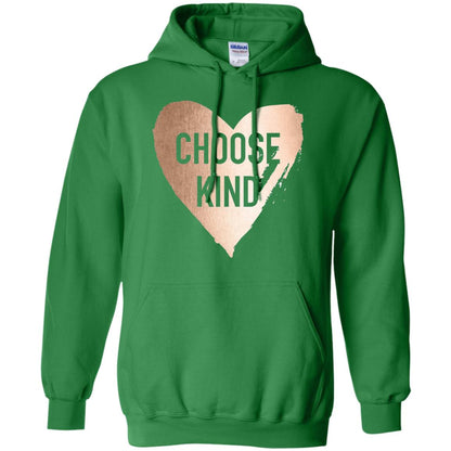 Choose Kind Anti Bullying Rose Gold T-shirt Irish Green