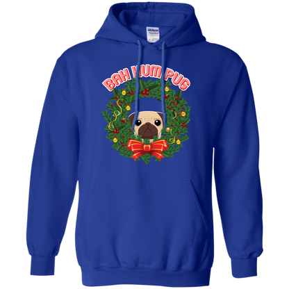 Christmas T-Shirt Bah Hum Pug Royal