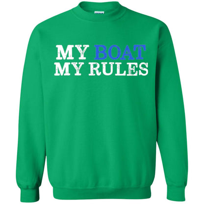 My Boat My Rules T-shirt Irish Green