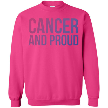 Cancer And Proud Lgbt Gear Bi Flag Gradient Shirt Heliconia
