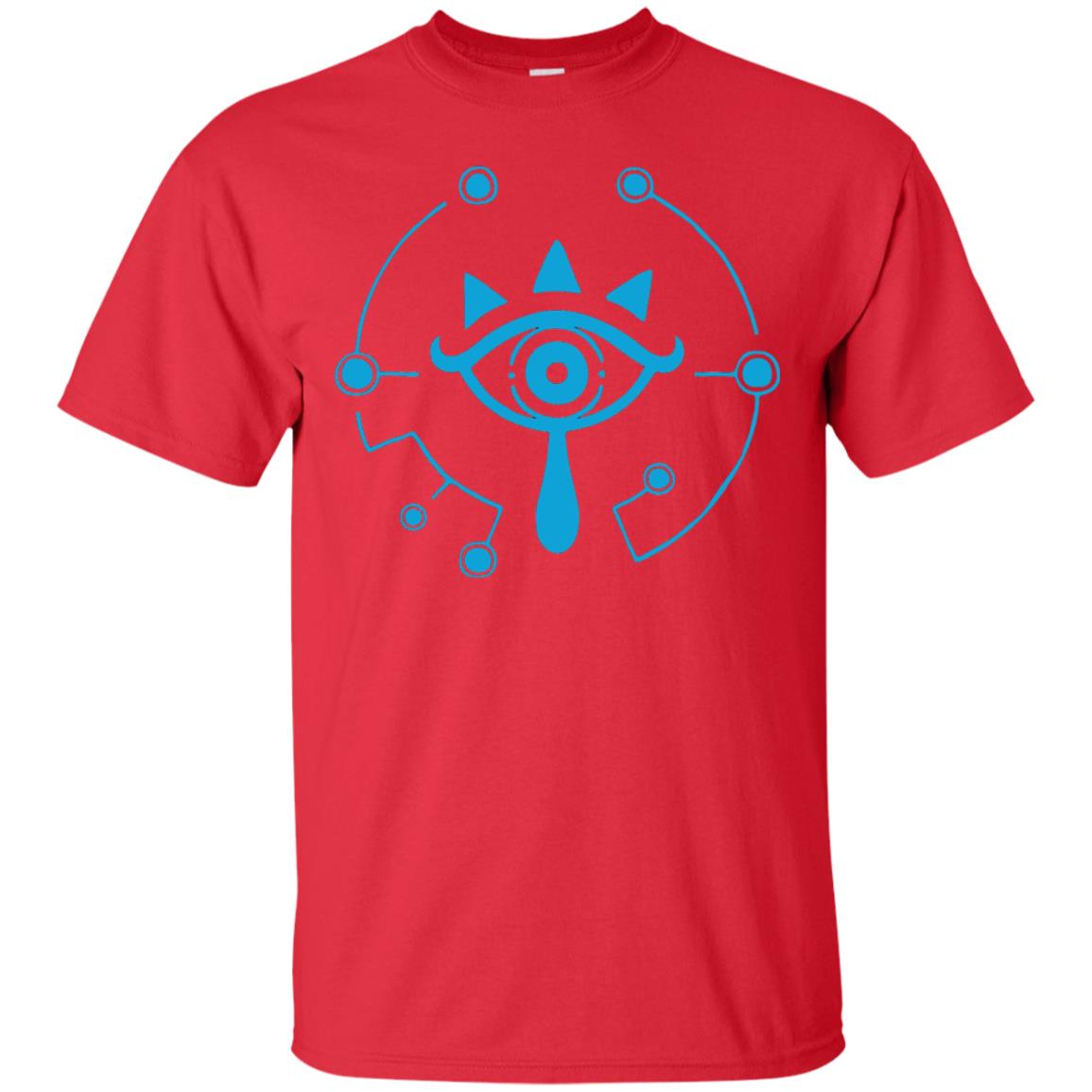 Nintendo Zelda Breath Of The Wild Sheikah Eye Logo T-shirt Red