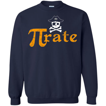 Math Pirate Pi Day T-shirt Funny Math Pirate Navy