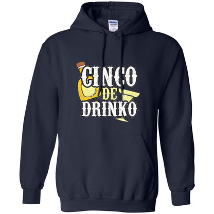 Funny Cinco De Mayo Drinko Celebration T-shirt Navy