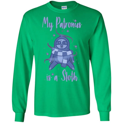 Film T-shirt My Patronus Is A Sloth T-shirt Irish Green