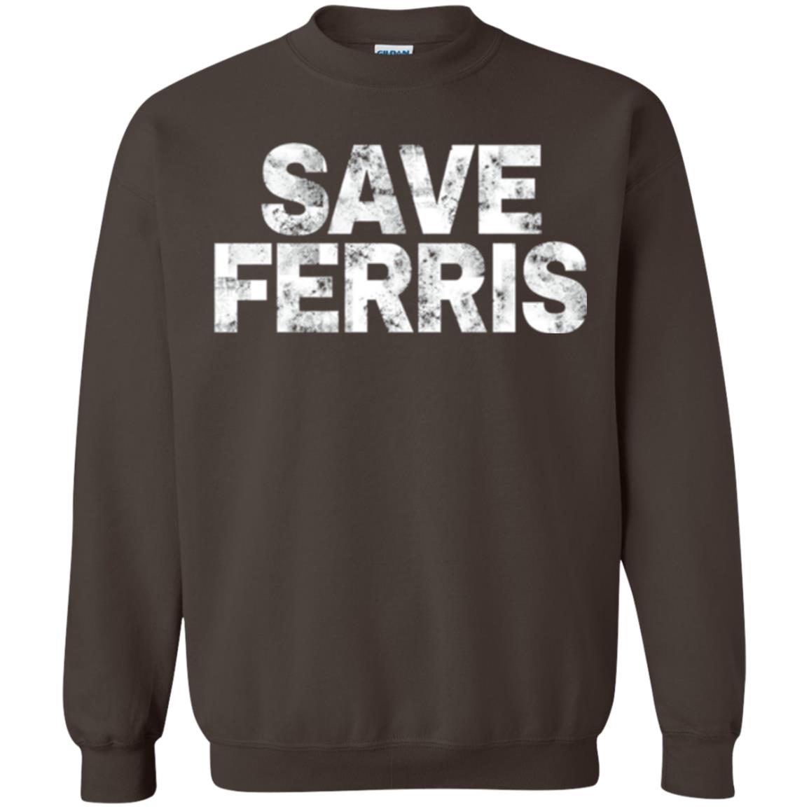 Movie T-shirt Save Ferris 80s Dark Chocolate