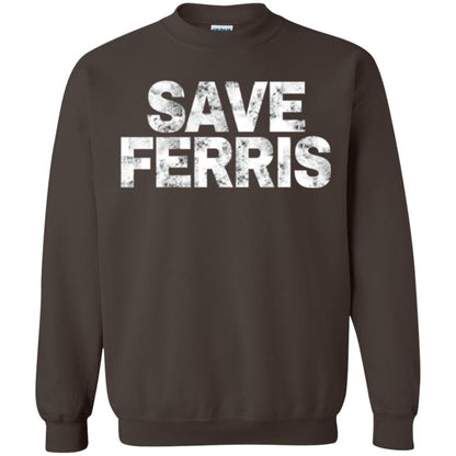 Movie T-shirt Save Ferris 80s Dark Chocolate