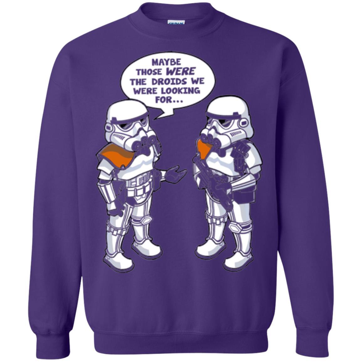 Stormtroopers T-Shirt Maybe Those Were The Droids We Were Looking For Purple