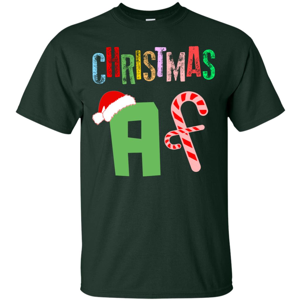 Chrismas Af X-mas Gift Shirt For Mens Or Womens Forest