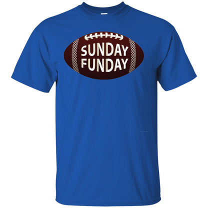 Sunday Funday Football T-shirt Royal