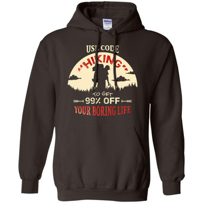 Use Code Hiking To Get 99% Off Your Boring Life Shirt Dark Chocolate