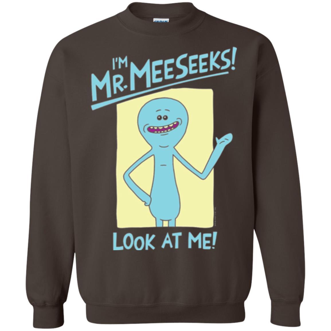 Film T-shirt I'm Mr. Meeseeks Look At Me Dark Chocolate