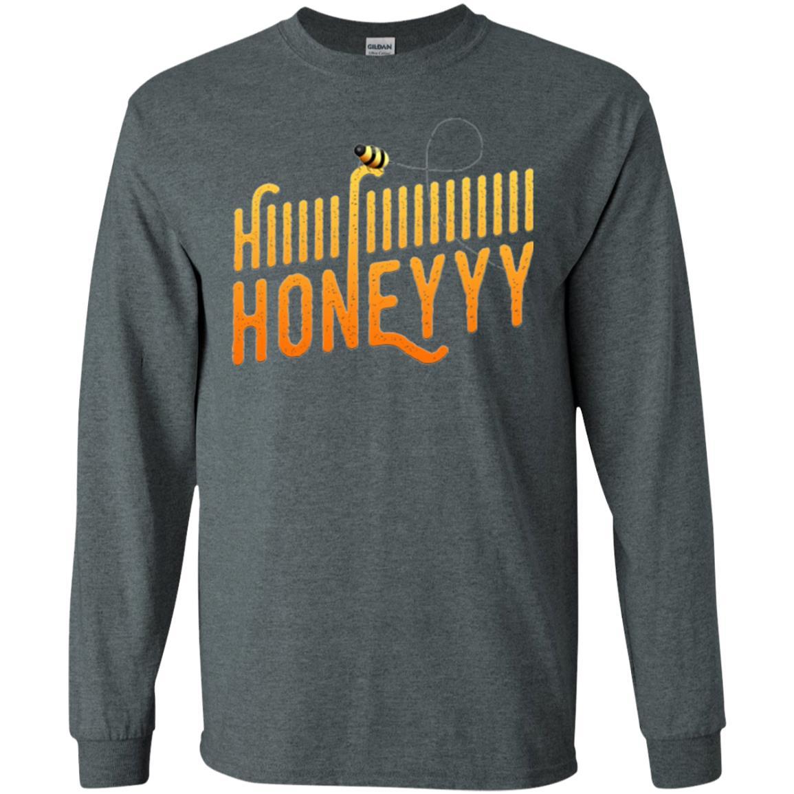 Bee T-shirt Hi Honey T-shirt Dark Heather