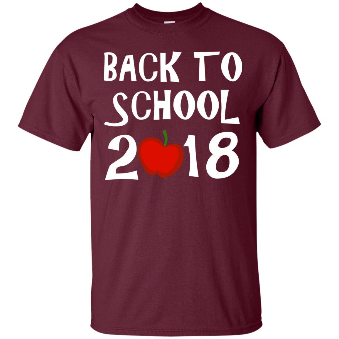 Back To School 2018 Maroon