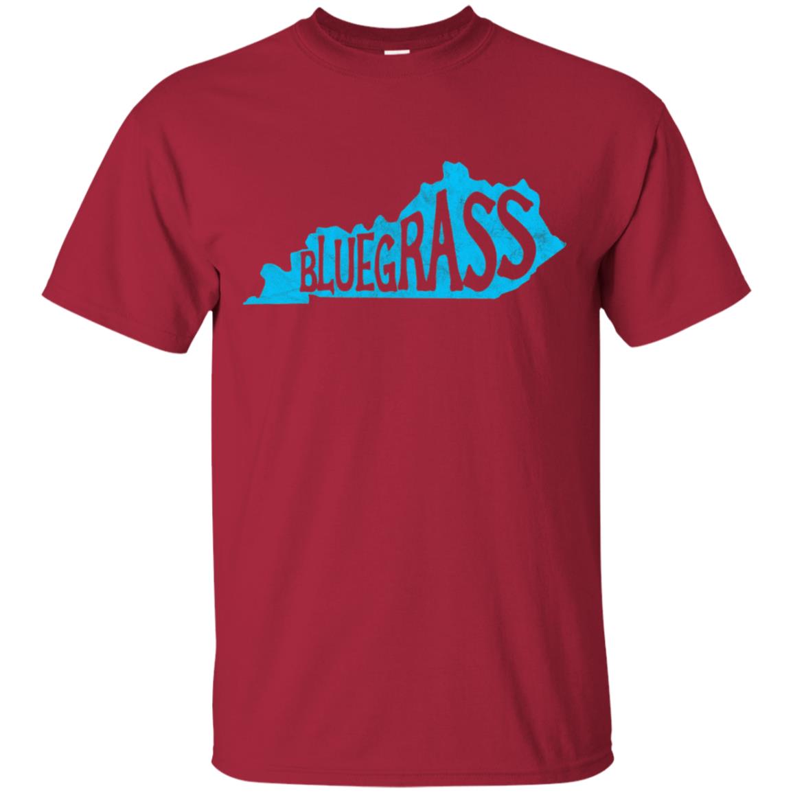 State Of Kentucky Banjo Player And Bluegrass Lover T-shirt Cardinal