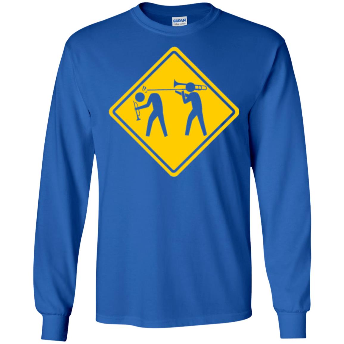 Funny Trombonist T-shirt Royal