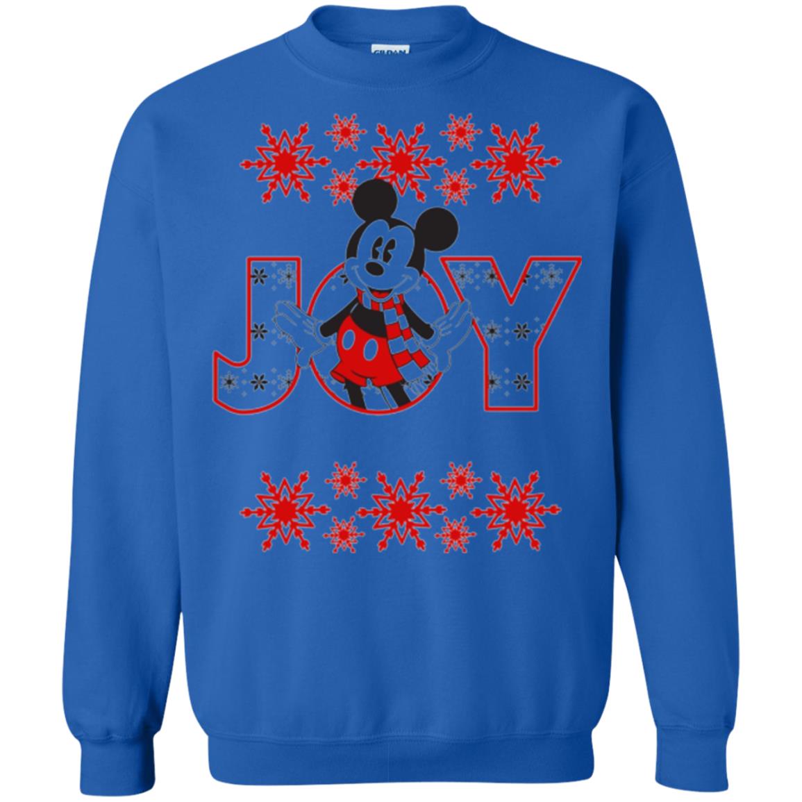 Christmas T-shirt Disney Mickey Mouse Joy Royal