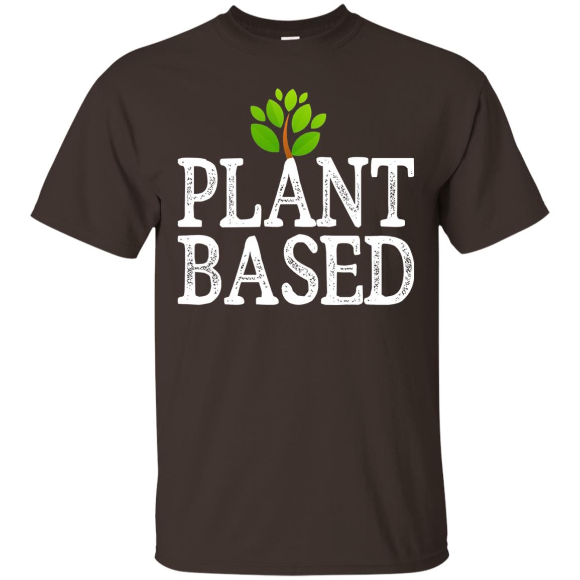 Plant Based Earth Day 2018 T-shirt Dark Chocolate