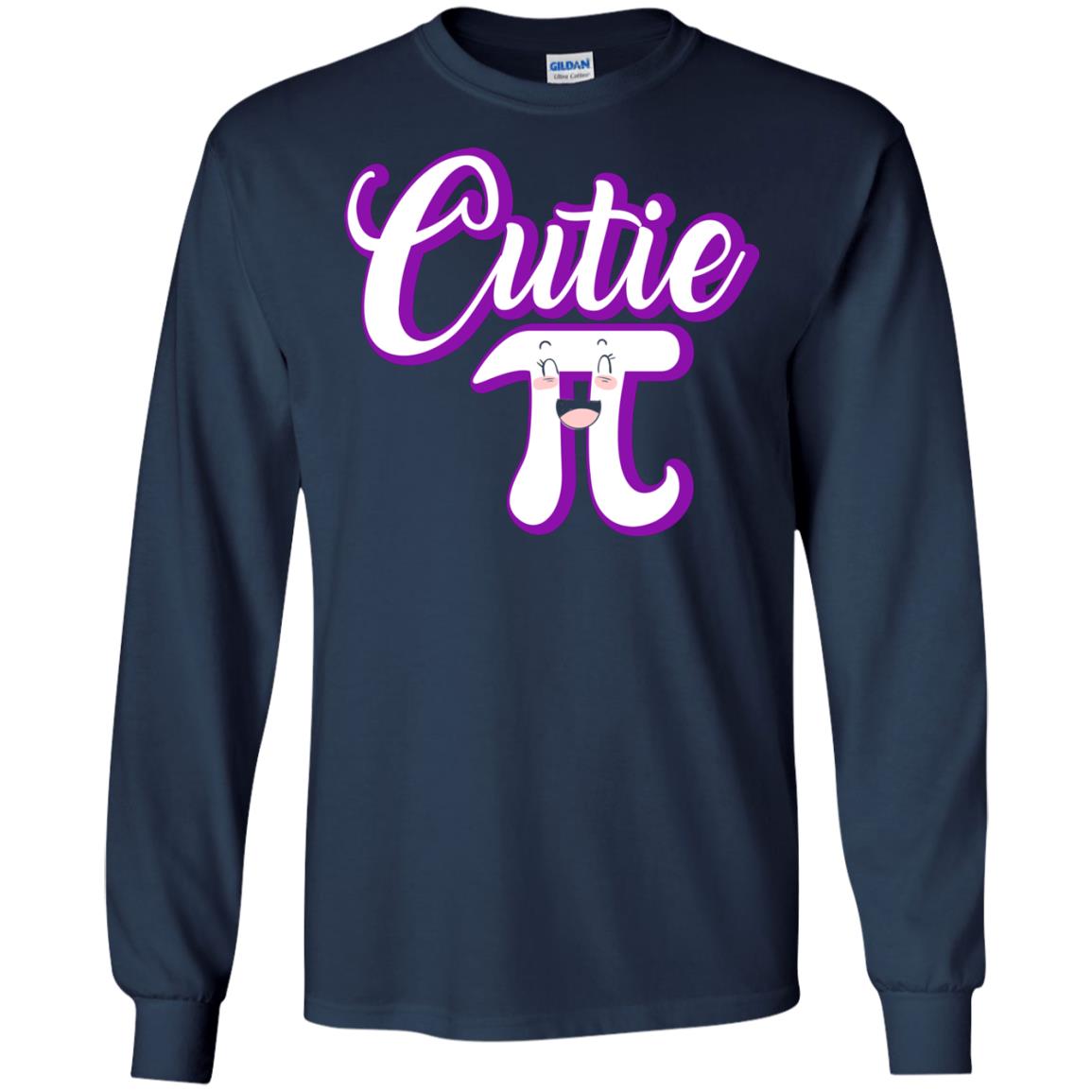 Cutie Pi Math Teacher T-shirt Navy