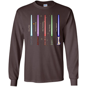 Harry Potter Lightsaber Wands Movie Fan T-shirtG240 Gildan LS Ultra Cotton T-Shirt