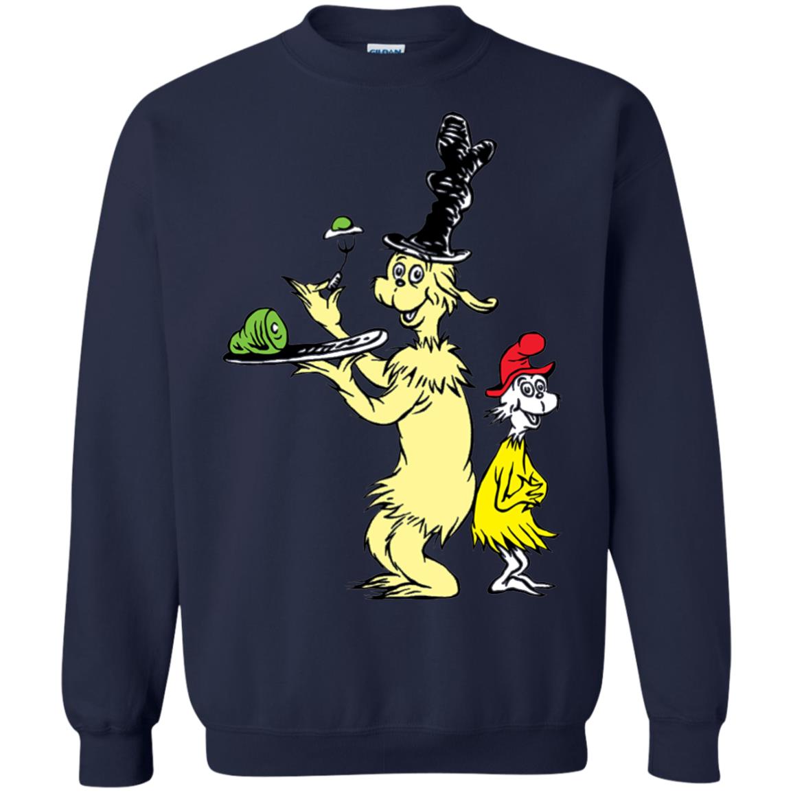 Dr. Seuss I Like Green Eggs And Ham T-shirt Navy