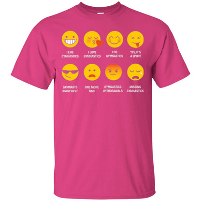 Gymnastic Lovers T-shirt Emoji Heliconia