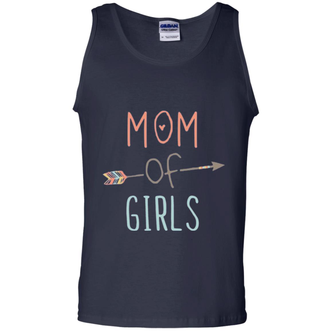 Mommy T-shirt Mom Of Girls Navy