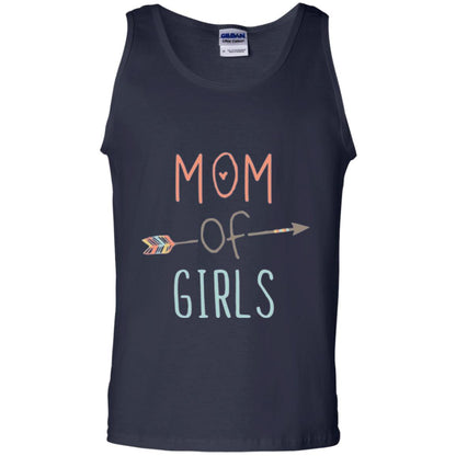 Mommy T-shirt Mom Of Girls Navy