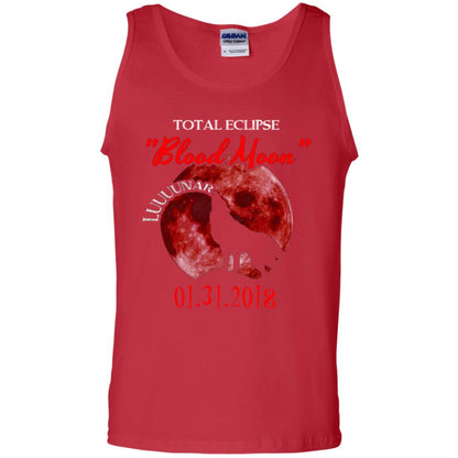 Eclipse T-shirt Total Eclipse Luuuunar Blood Moon Red