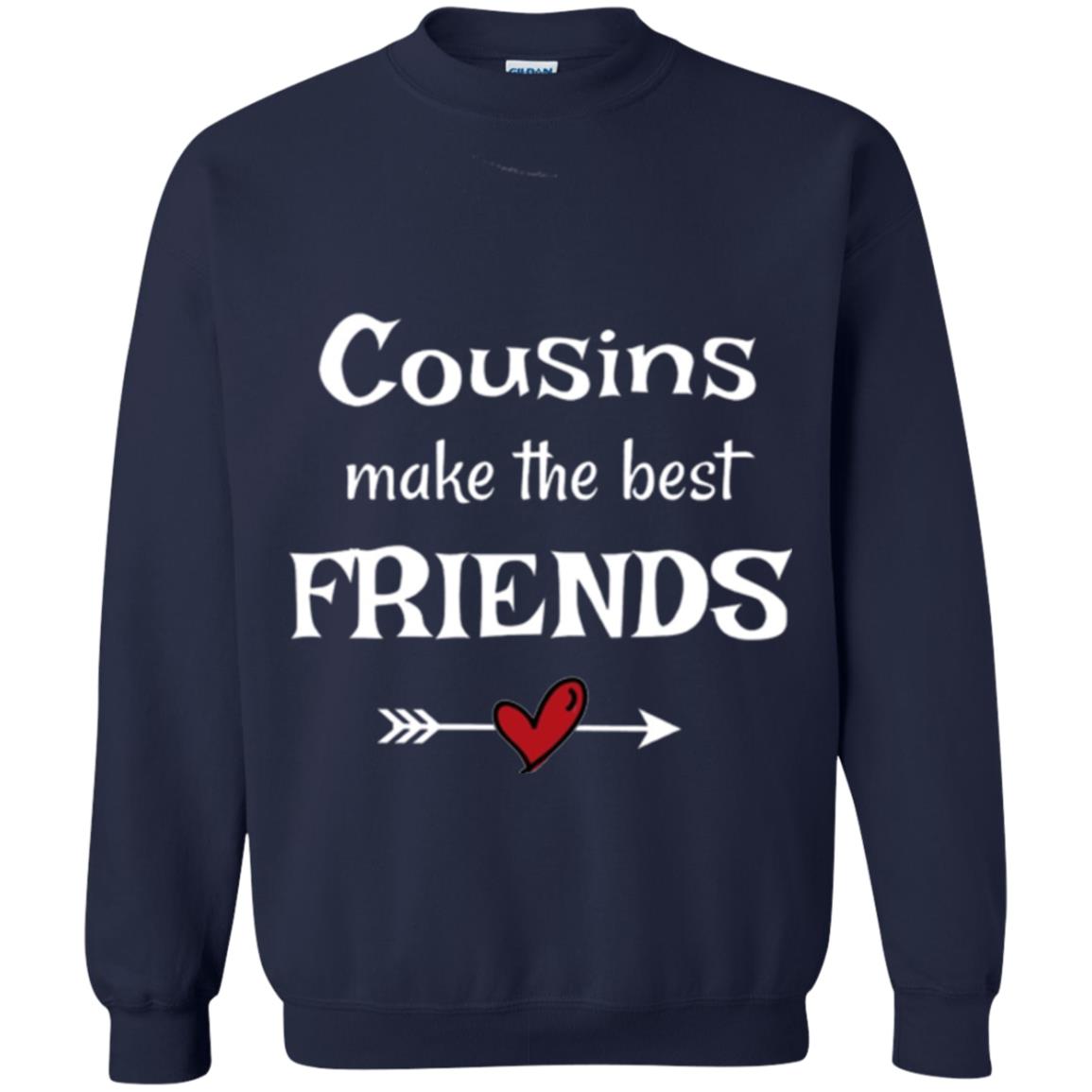 Cousins Make The Best Friends T-shirt Navy