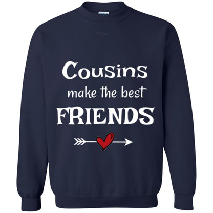 Cousins Make The Best Friends T-shirt Navy