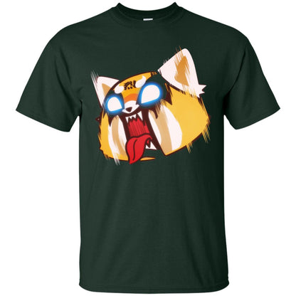 Aggretsuko Screaming Rage Tee Shirt Forest