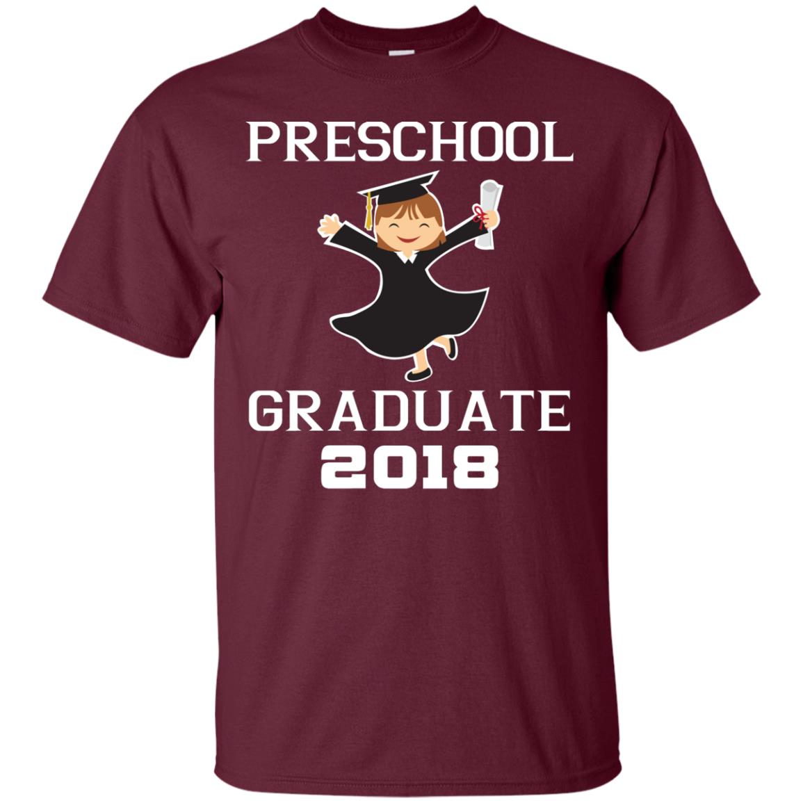 Preschool Graduate 2018 Shirt Maroon