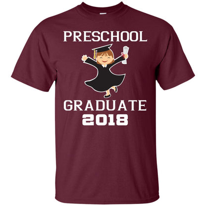 Preschool Graduate 2018 Shirt Maroon