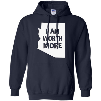 Arizona Teacher Shirt I Am Worth More Navy