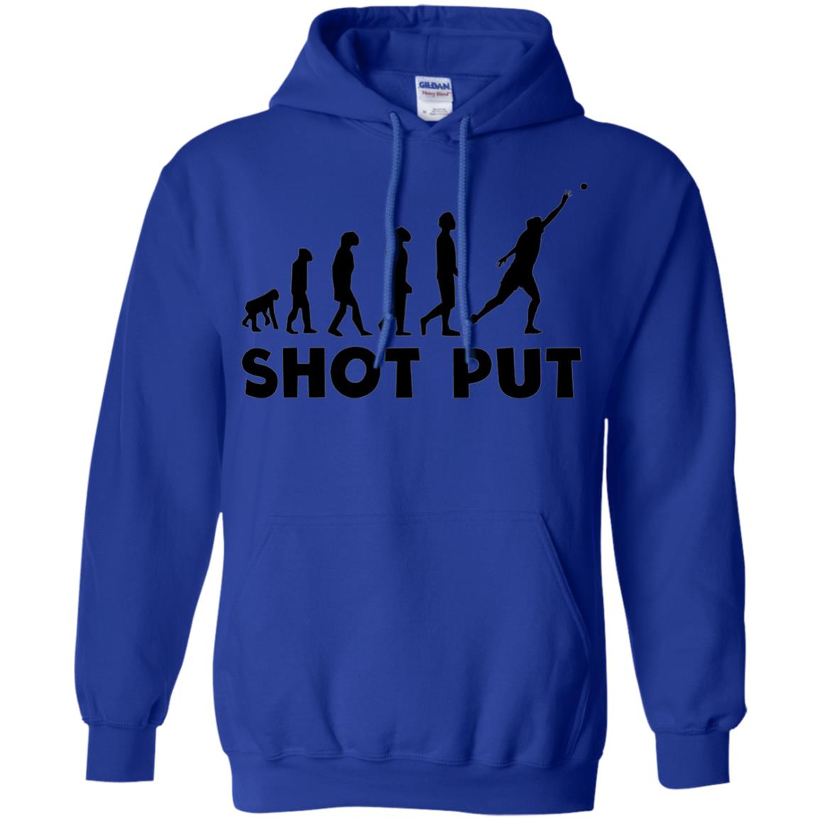 Funny Shot Put Evolution T-shirt Royal