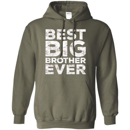 Best Big Brother Ever Family T-shirt Military Green