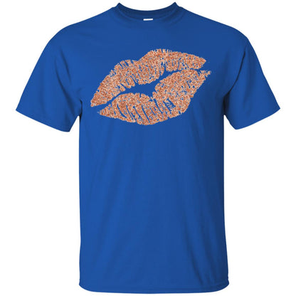 Rose Gold Lipstick Kiss Shirt Royal
