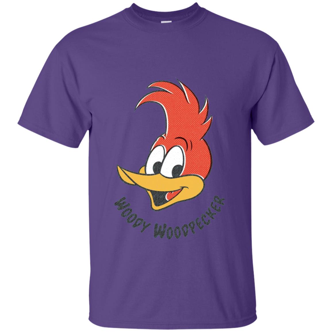 Woody Woodpecker Classic Smile T-shirt Purple
