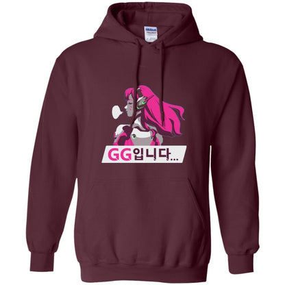 Overwatch D. Va Gg Spray T-shirt Maroon